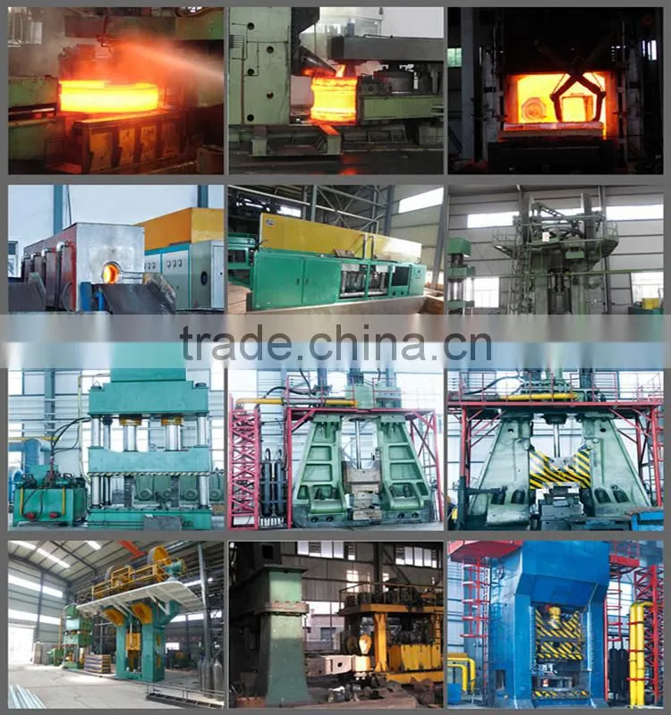 Forged wheel crane trolley wheels gantry crane wheels