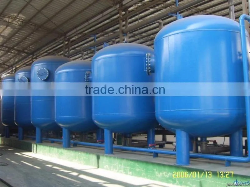 Factory price of the Multi media filter used in industrial circulating water treatment system