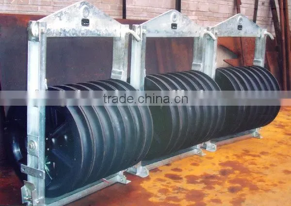 Hanging Type Cable Block,Cable protection pulley,Cable Pulley Block And Track