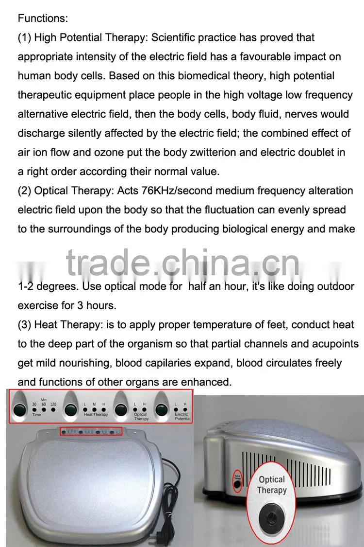 Manufacturers Meridians offal High potential therapeutic apparatus massager