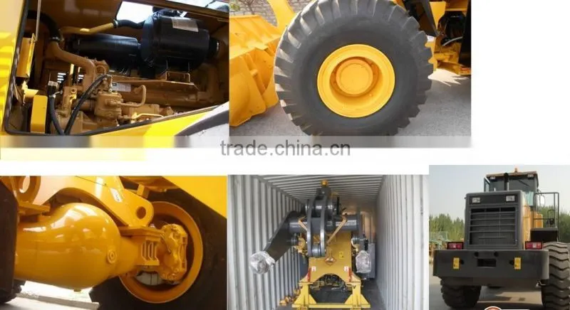 Shandong taian YN LN966 ZL60 wheel loader front end loader 3.5m3OEM supplier for more than 7years