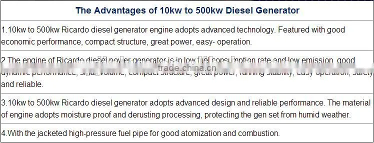 Cheap diesel type electric generator set