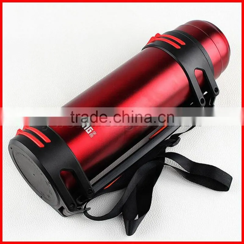 Wholesale Stainless steel double wall 2.2 liter large capacity travel and sport vacuum insulated bottle