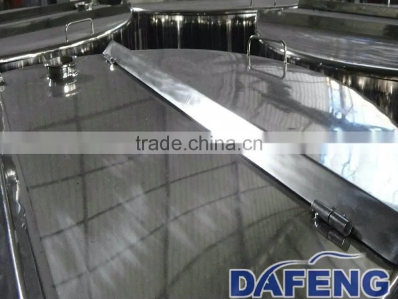 stainless steel temporary storage vessel (CE certification)