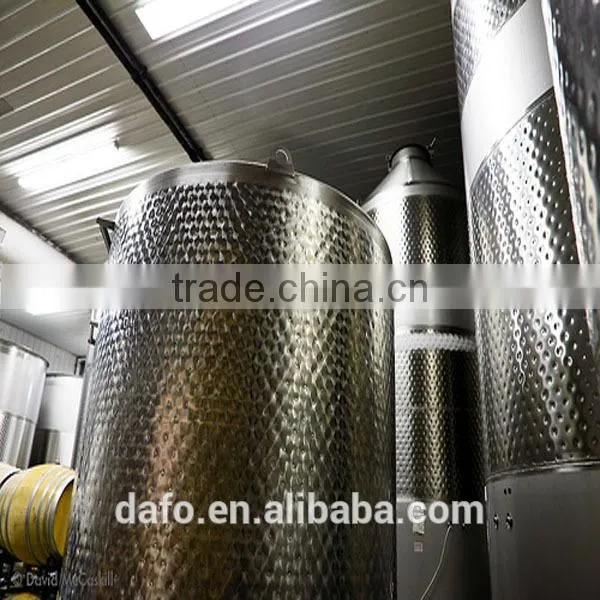Wine honeycomb cooking jacketed fermenter