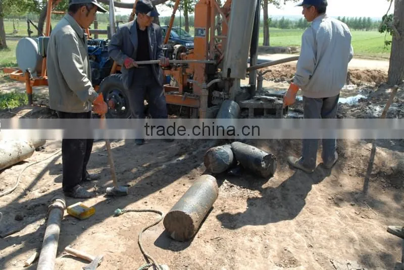 Different rods available high quality portable water well drilling rigs for sale