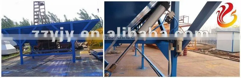 Easy Moving YHZS75 Mobile Concrete mixing plant