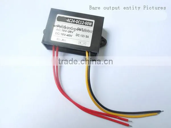 AC-DC power converter 24V switch 12V AC power supply module buck AC to 12V DC 24V 5A