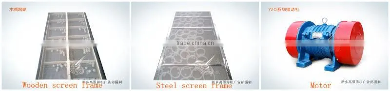 xinxiang gaofu stone powder linear vibrating sieve