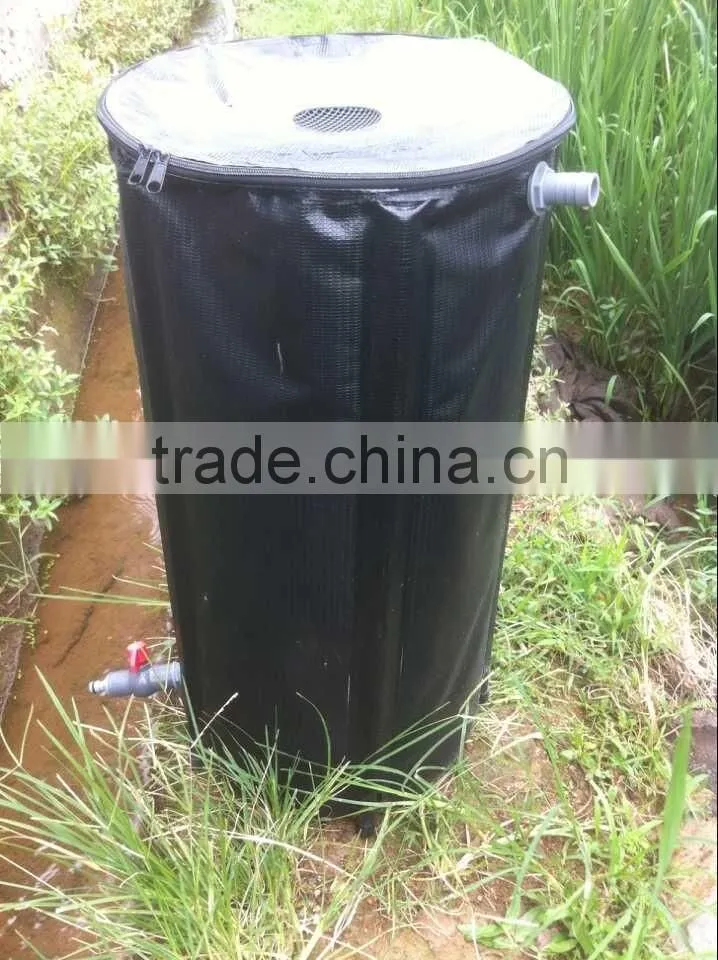 250L Rain Water Barrel Collection Collapsible Portable Garden 66GALLON Self-supporting water butt