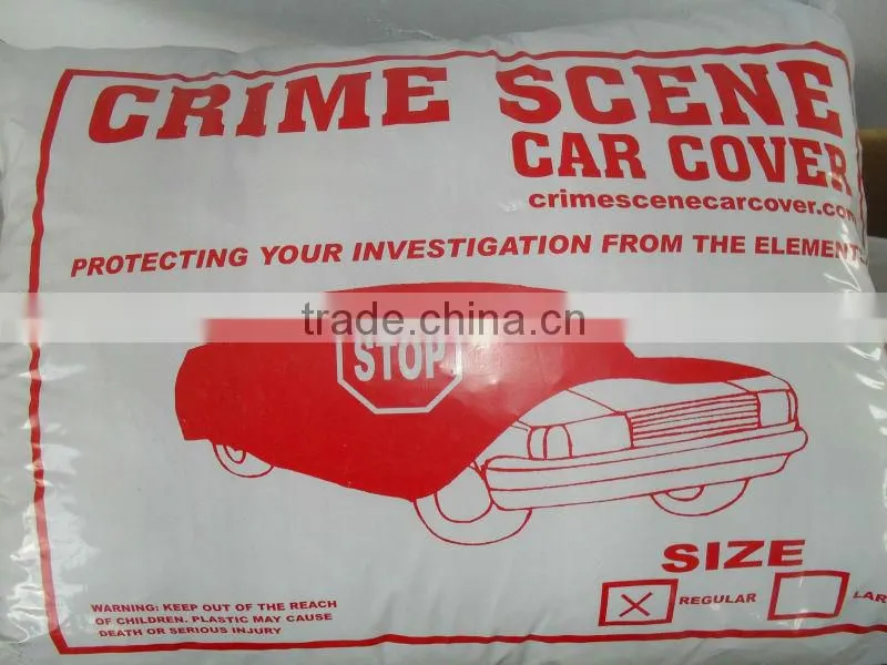 Automatic disposable waterproof flood car bag cover