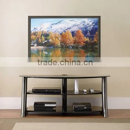 Fashionable stianless steel television stand for media players