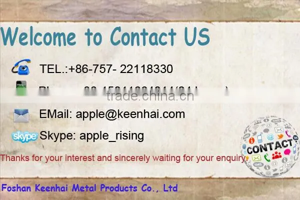 Modern Decorative Bronze Color Integral Aluminum Stair Railing