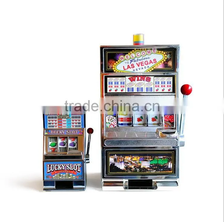 Creative Slot Machine Design Funny Money Box, Household Lucky Slot Machine Decorative Gift Piggy Bank For Wholesale