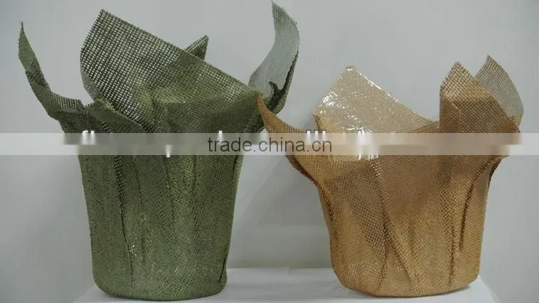 PE coated Plant pot cover/planter decorative pot covers
