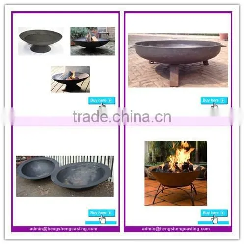 2016 hot sale alibaba outdoor stainless steel fire pits price