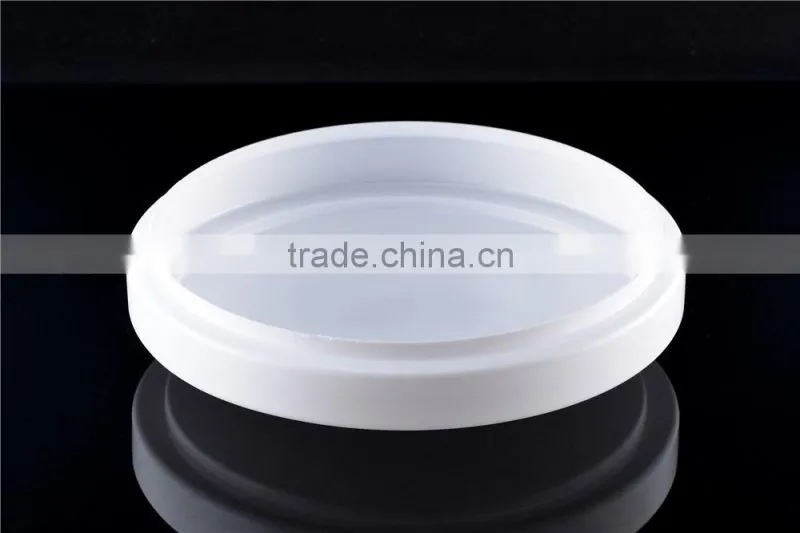 white round thermoformed plastic PC lighting covers