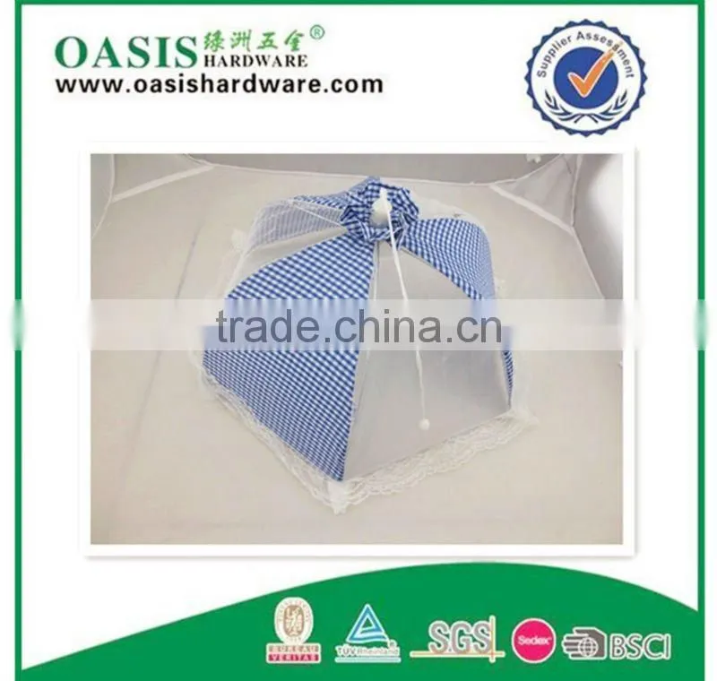 4 sides mesh polyester food cover Outdoor food covers pop up mesh food cover
