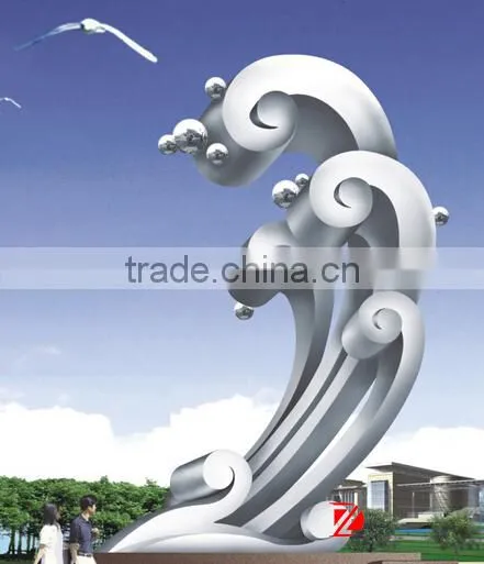 304 stainless steel spindrift sculpture