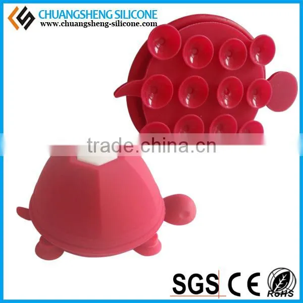 Quite fashion mobile phone cable holder, silicone clip,table cable keeper