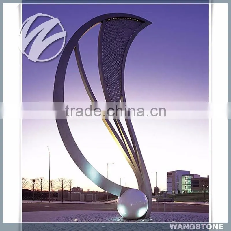 Urban Square Project Large Metal Garden Sculpture