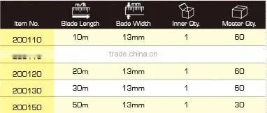 Round Fiberglass Measuring Tape