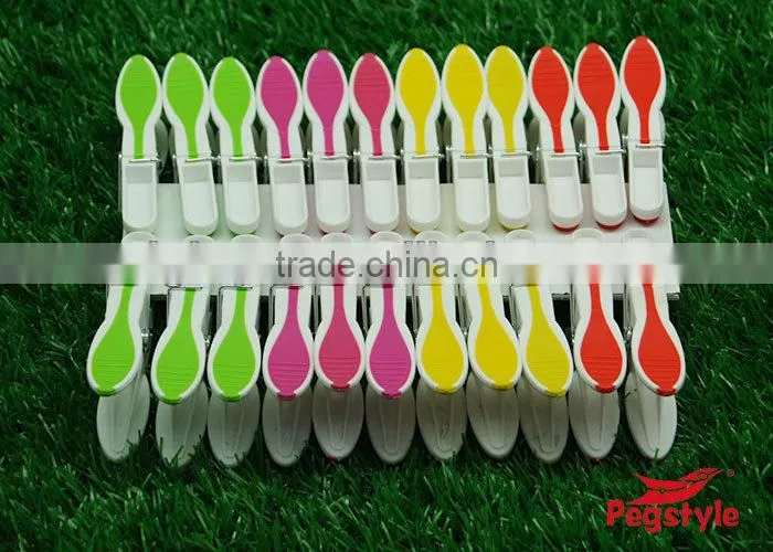 colorful TPR clothes pins clothes laudry clips