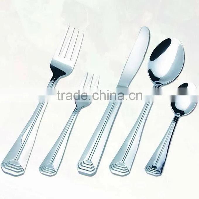 Favourable Delicate stainless steel cutlery set