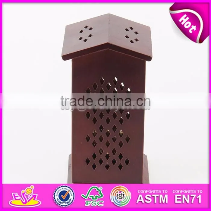 best hottest wooden incense burner for arabic W02A262-S