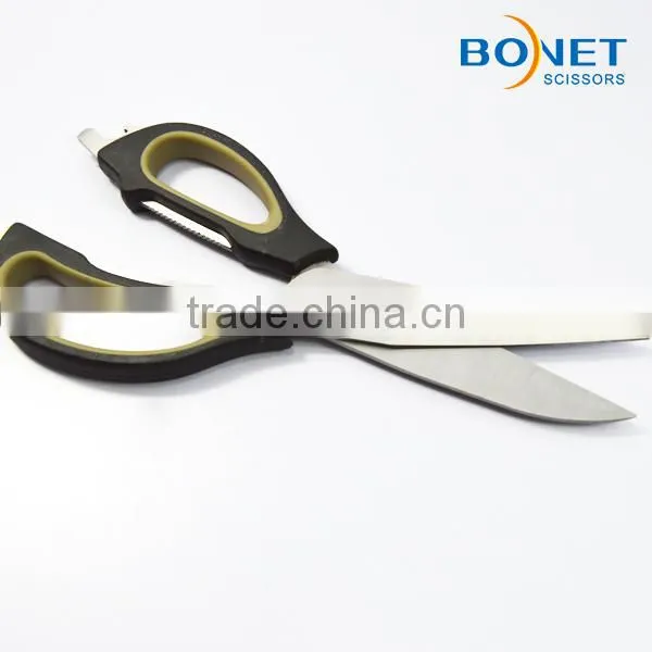 S52016 CE qualified 8-3/4" Safety Kitchen Utility Shears meat scissors