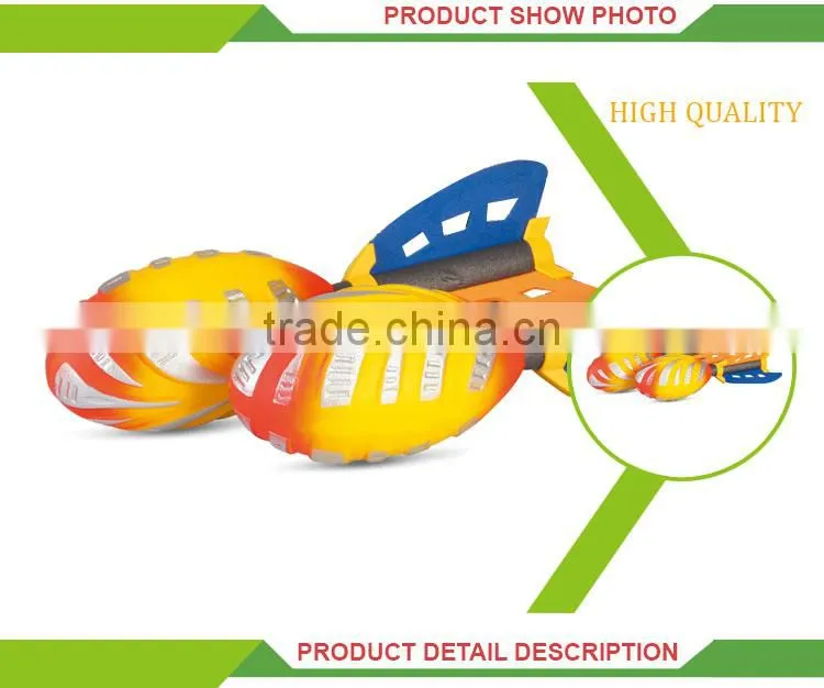 Hot sale children outdoor shooting game soft rocket toy