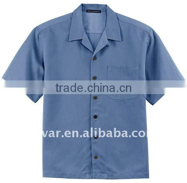 Polyester & Cotton Canteen Service Shirts / Working Shirt / Short Sleeves Worker Shirt