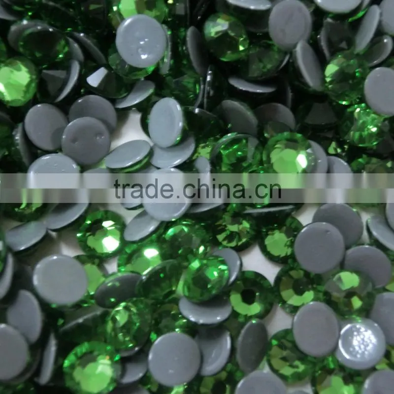 China factory wholesale decorative shiny leed free and multi size loose Decorative Ornament crystal dmc hotfix rhinestone