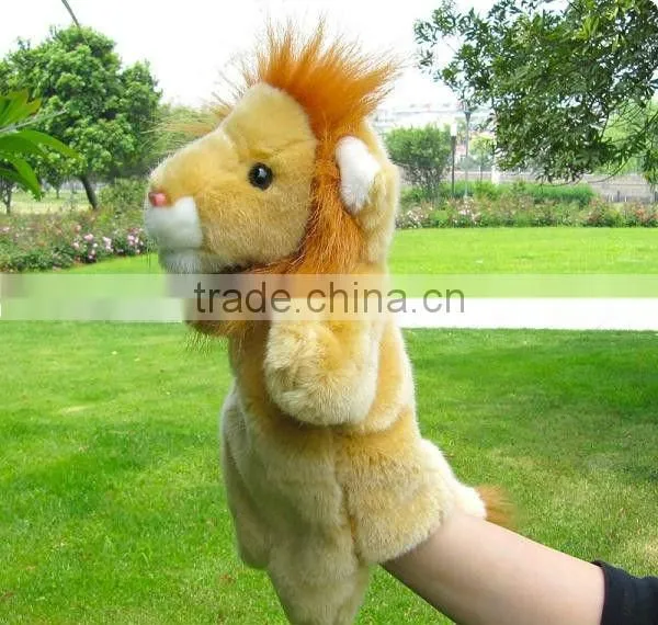 hand puppet lion hand puppet cartoon puppet plush hand puppet