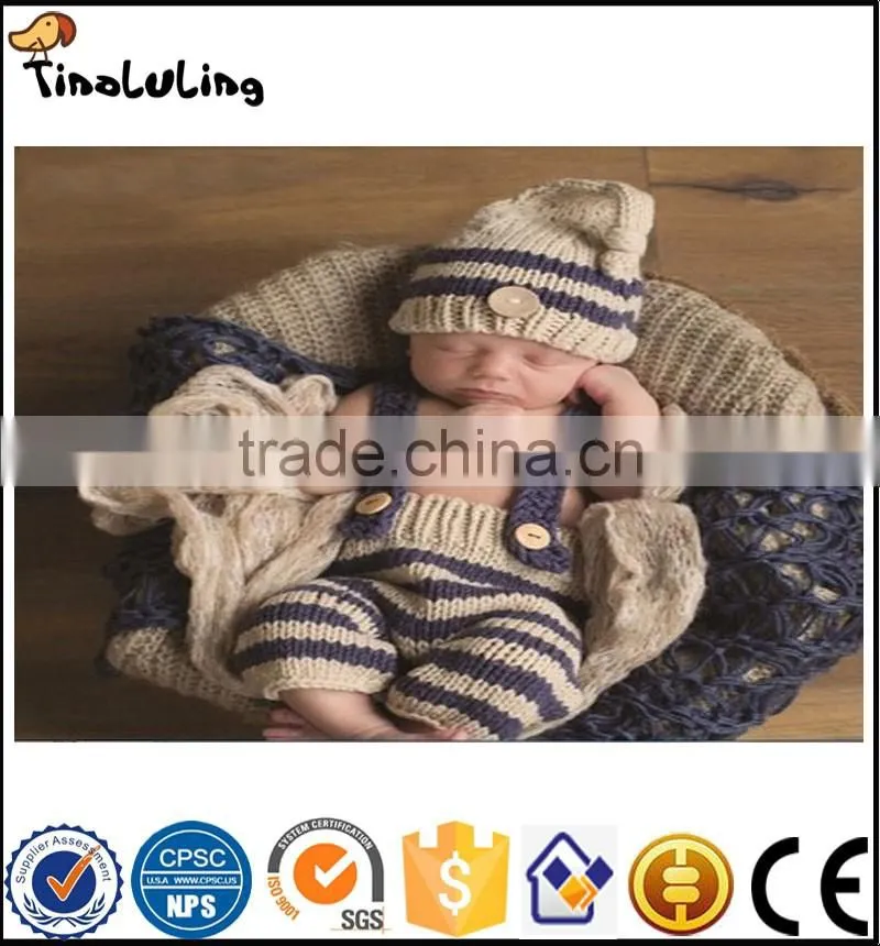 NPT45 Tinaluling 100% woolen baby photography props for newborn baby