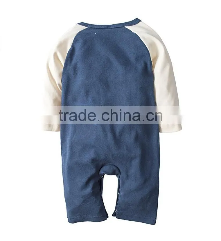 2017 winter kids clothing custom animal printing knitted cotton baby Romper boutiqua newborn baby clothes