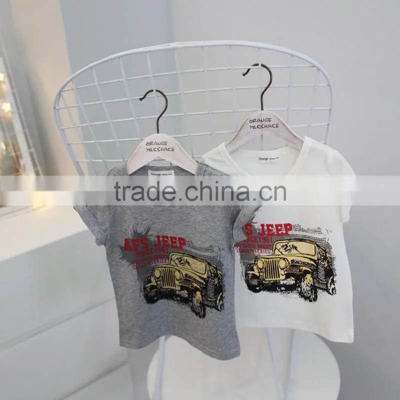 wholesale kids t shirt printing with cotton children t shirt