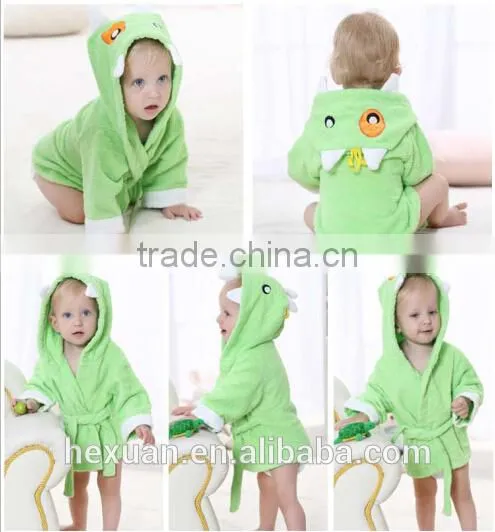 20designs you can choose Bathrobe Cartoon Baby Towel Character