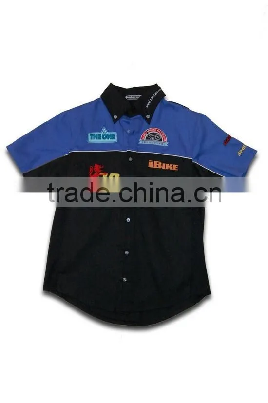 Turn-down collar Shirt ActivityTeam Shirt Embroider logo Shirt