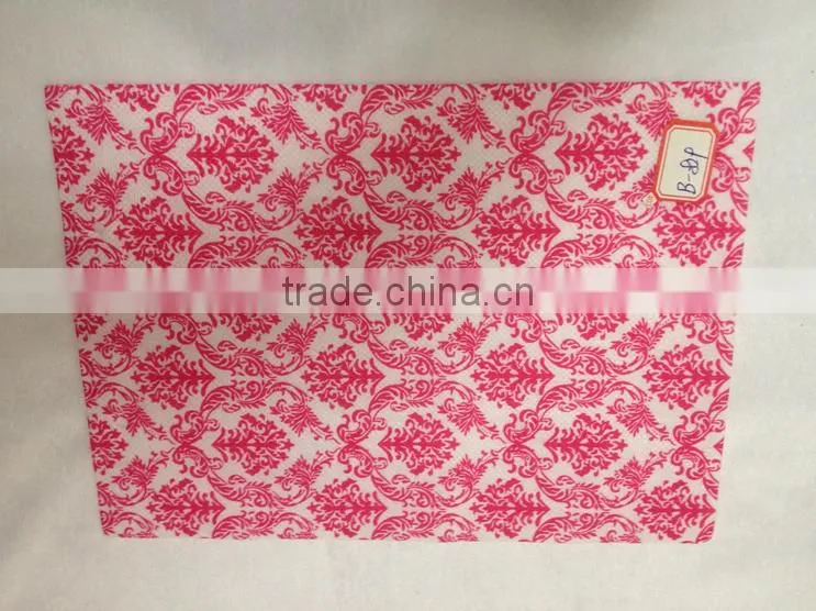 High temperature resistant polyester PET printing non-woven fabric