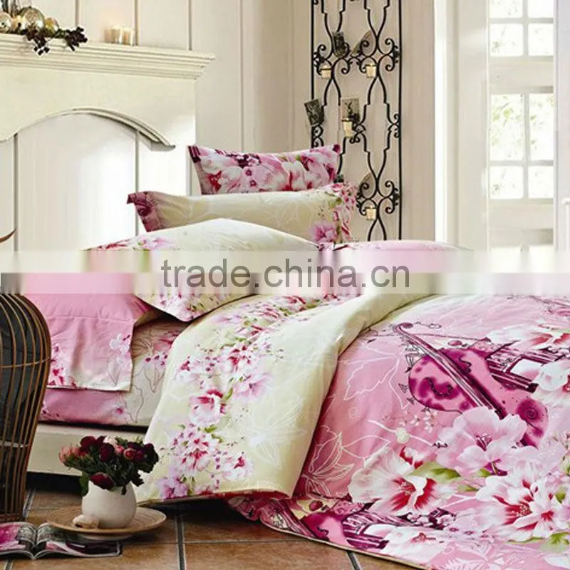 3pc wholesale 3d bed sheet designs