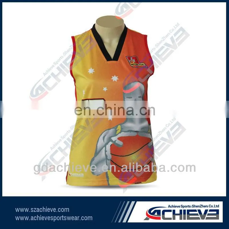 custom 100% poyester usa basketball jersey/top/shirt