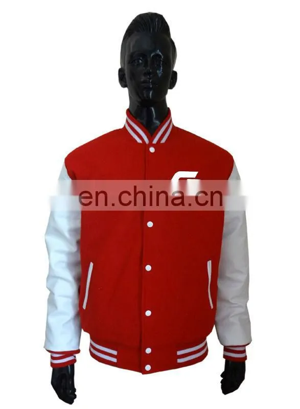 Varsity jacket made by custom apparel