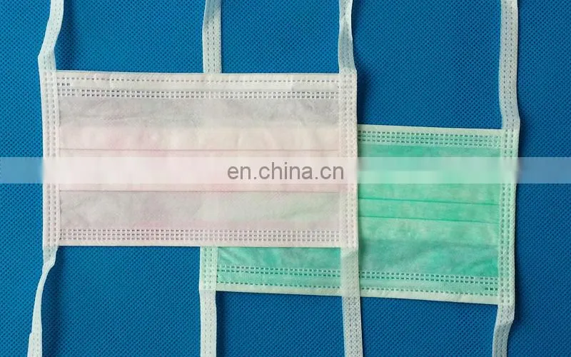 Hospitals and clinical offices use CE approved medical disposable face mask