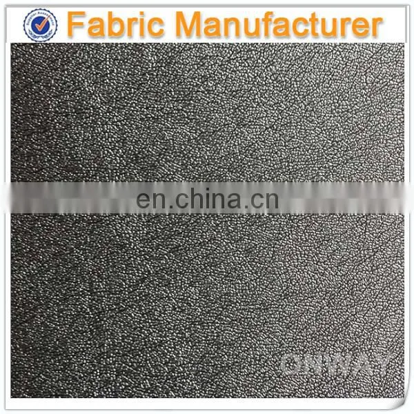 2014 new 100% pu Good price sofa fabric furniture leather for half fabric half leather sofa lambskin leather fabric hologram lea
