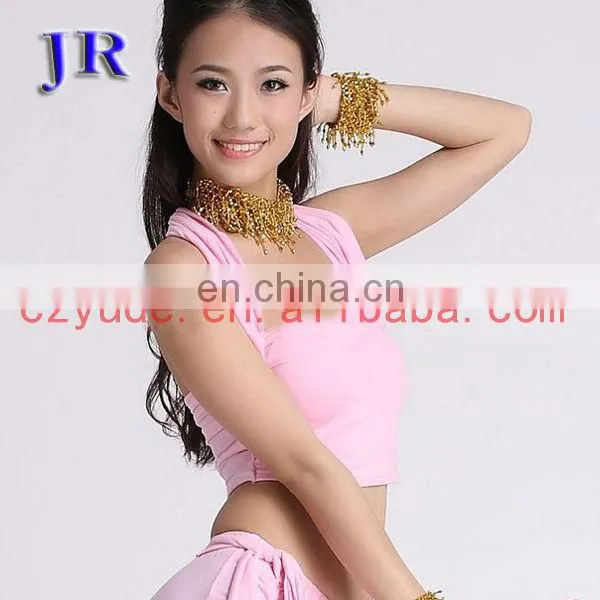 Yellow bra top Belly dance tops hot belly dance tops S-3041#