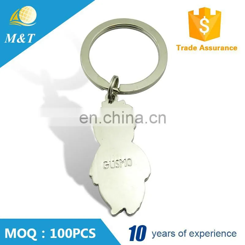 2016 fashion custom metal keychain for wedding