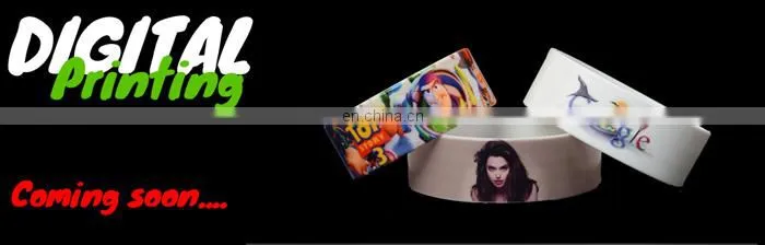 Custom Mexico colorful rubber wristbands