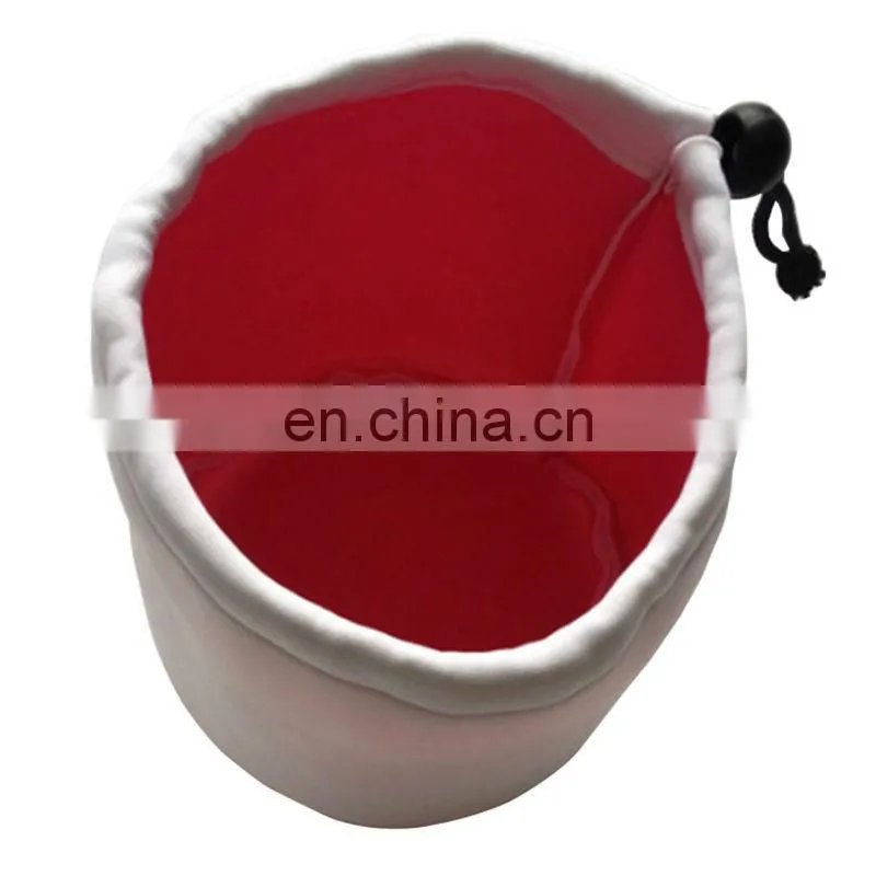 button closure neoprene wine bottle gift bag