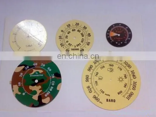 Custom metal polished watch dial for watch